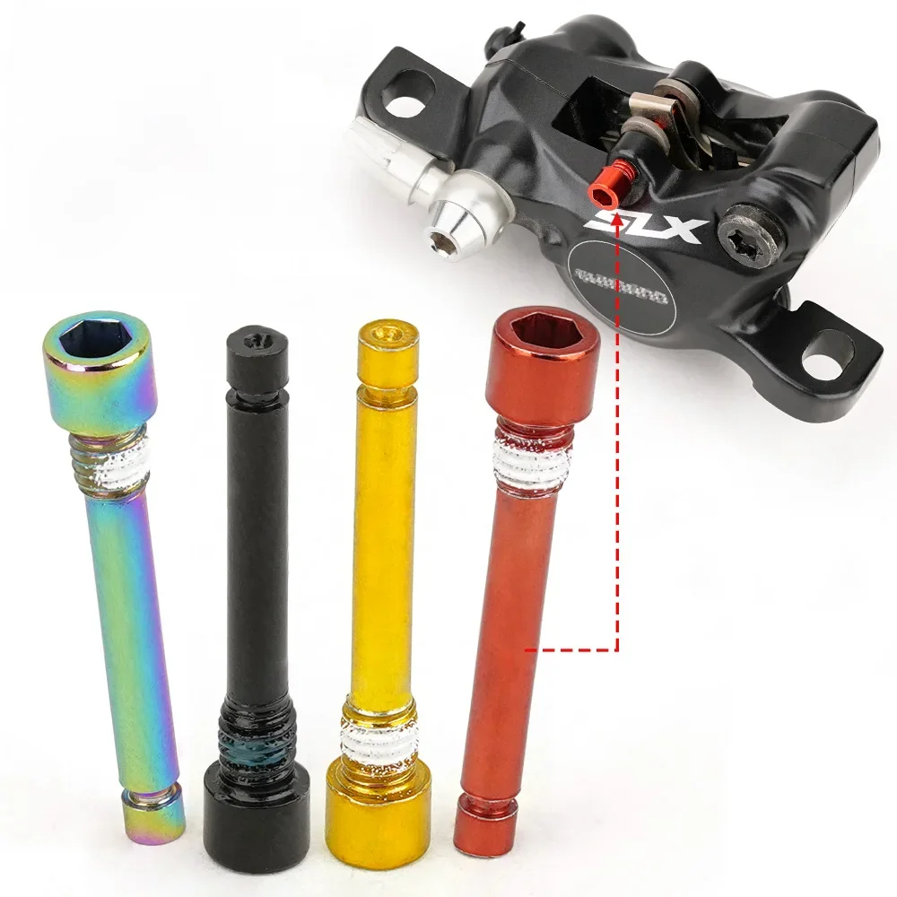 AliExpress JSHOU BIKE JSHOUBIKE Bicycle Titanium Bolt Disc Brake Caliper Bolt Fixing Pin Inserted Into Caliper Hexagonal