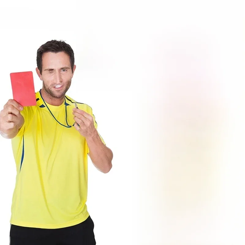 2-100 Stuks Rode Gele Kaart Multifunctionele 3.2X4.3Inch Voetbal Scheidsrechter Rode Kaarten Voor Voetbalwedstrijd Training Scheidsrechter Accessoires Hot - afbeelding 2