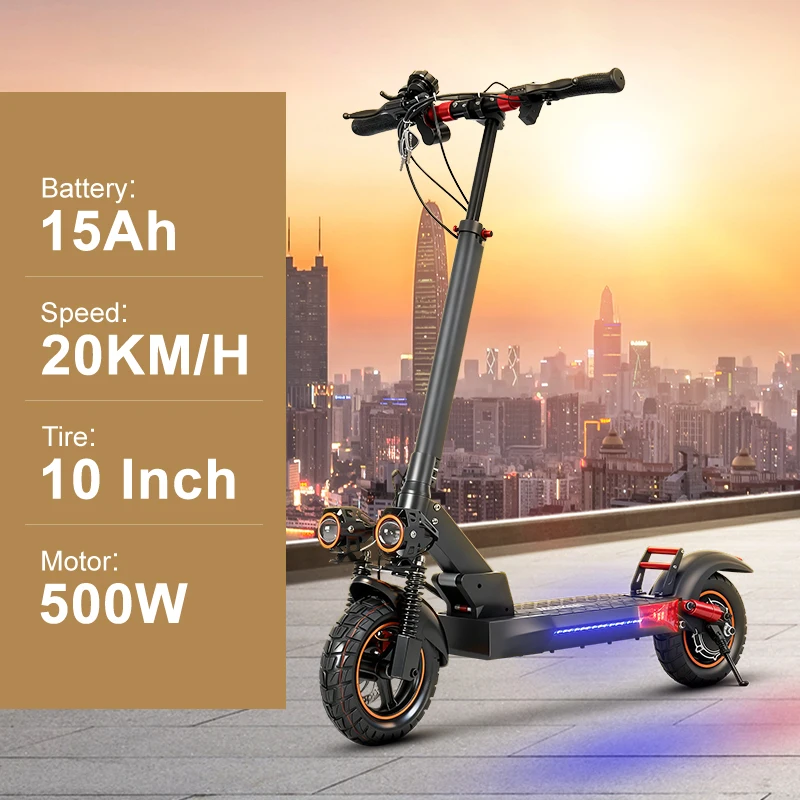 Patinete eléctrico todoterreno, ideal para excursiones con compañeros de clase, desplazamientos diarios, viajes por el campus y trayectos