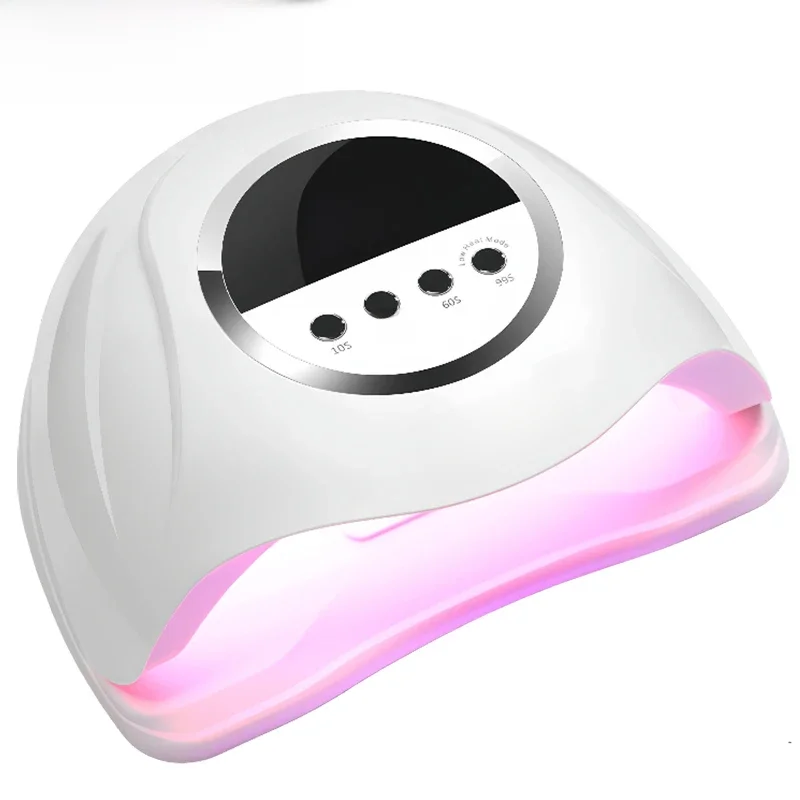 Lampe de séchage de vernis à ongles UV LED, 320W, 72LED, détection automatique, 4 minuteries, sèche-ongles professionnel, outils de salon de manucure