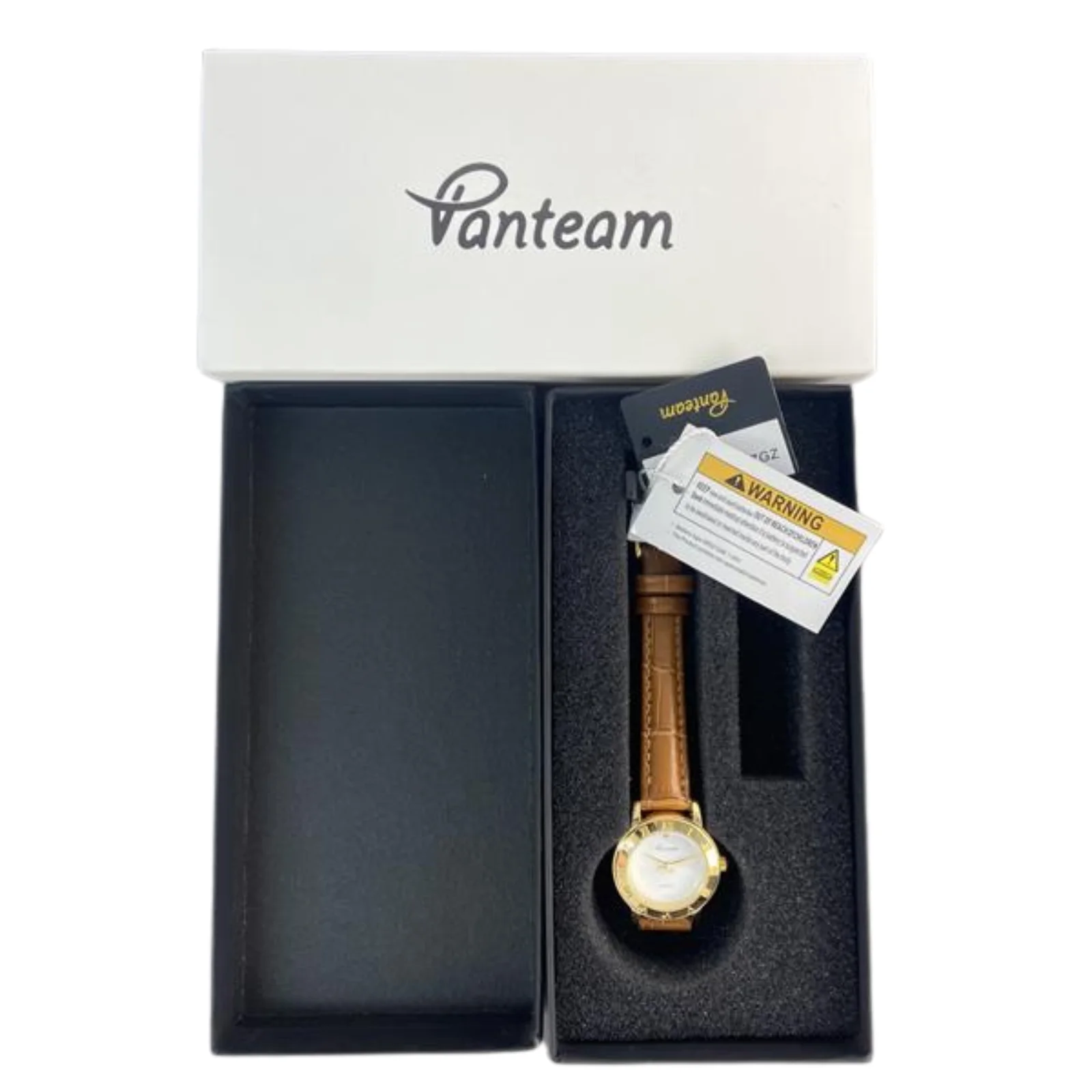 Vanteam Fashion Women's Quartz Watch Waterproof Leather Strap Compact Dial Elegant Casual Women's Clock High Quality