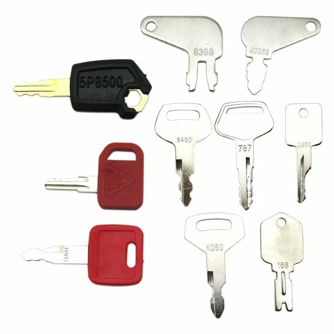 10 قطعة مجموعة الإشعال الرئيسية للآلات الزراعية + النباتية الثقيلة #5