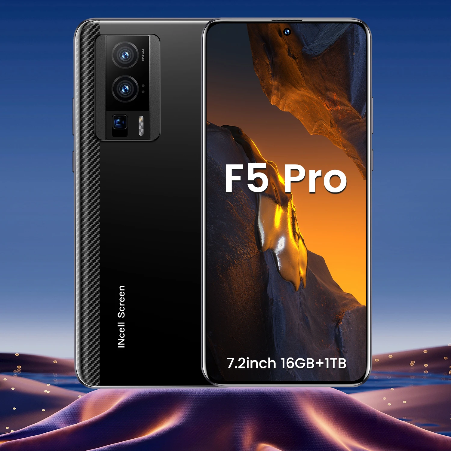

NEW 2025 F5 Pro Original Intelligent 5G Dual Card Dual Standby Android 13 System Global Version 6800mAh Battery Face Recognition
