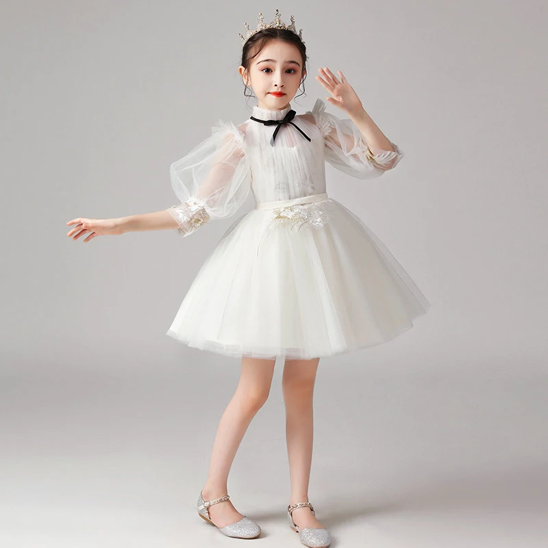 white christmas dresses Girls' Dresses Girls' Princess Dresses Digital Print main image 0