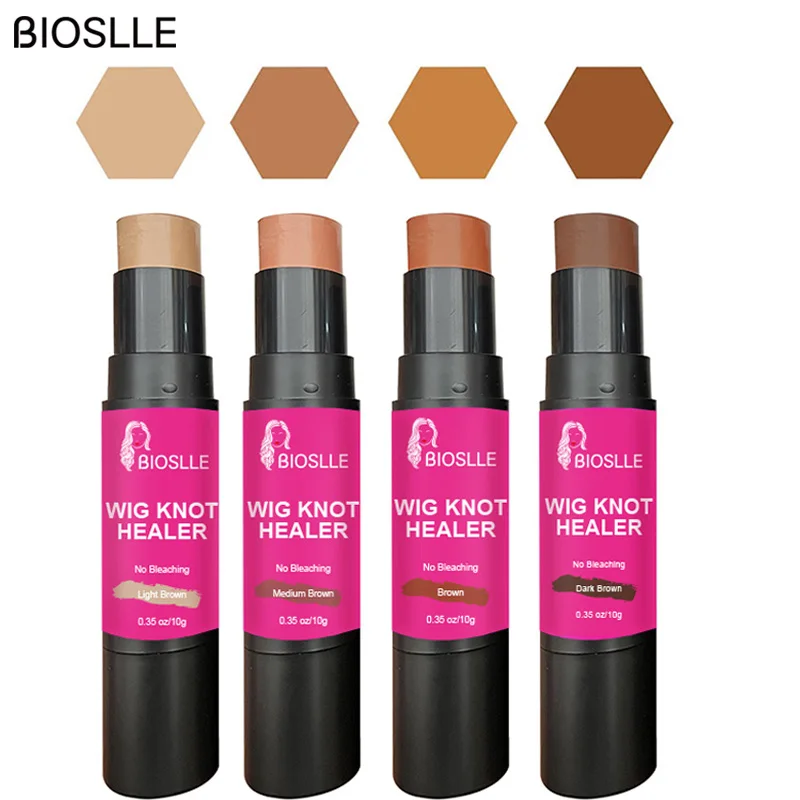 BIOSLLE 10g Lace Tint Stick Wig Knots Healer 4 Colors / Lot