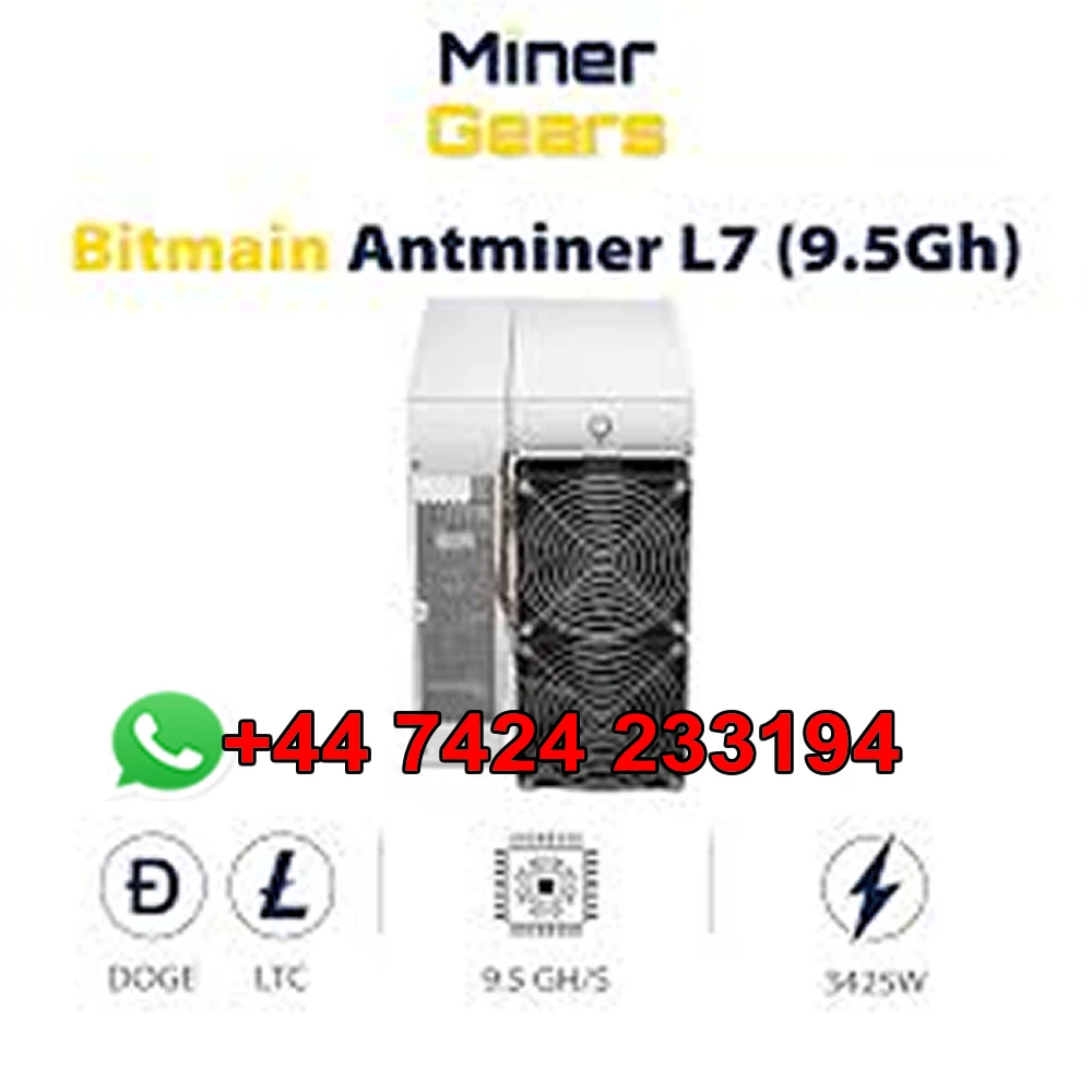 DC COMPRE 5 OBTENGA 3 GRATIS Bitmain Antminer L7 9050MH LTC/DOGE Miner 3258W NUEVO