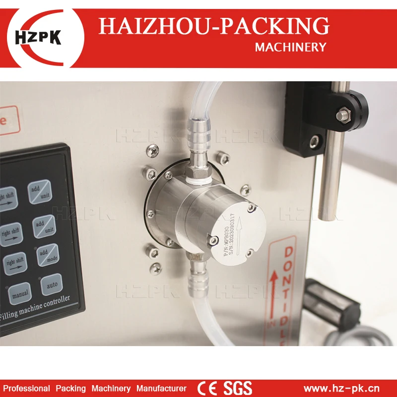 HAIZHOU CNC-Flüssigkeitsfüllmaschine 5 ml-3500 ml Automatischer Präzisions-Flaschenfüller für Getränke und ätherische Öle GFK-980