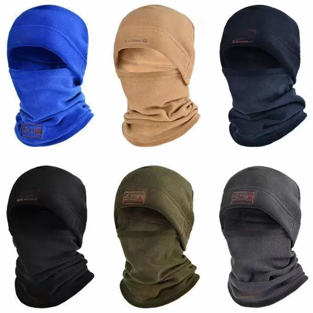 AliExpress Balaclavas Winter Anti-cold Hat Polar Fleece Thicken Warmth Cap For Men Women Headgear Cycling