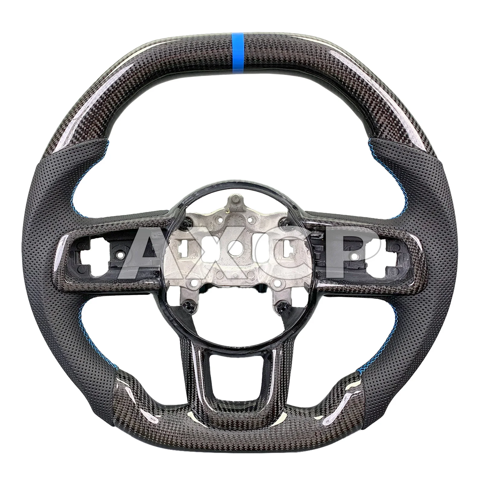 For Jeep Wrangler Customized carbon fiber steering wheel fit JL Wrangler Grand Cherokee SRT Gladiator Car Steering Wheel