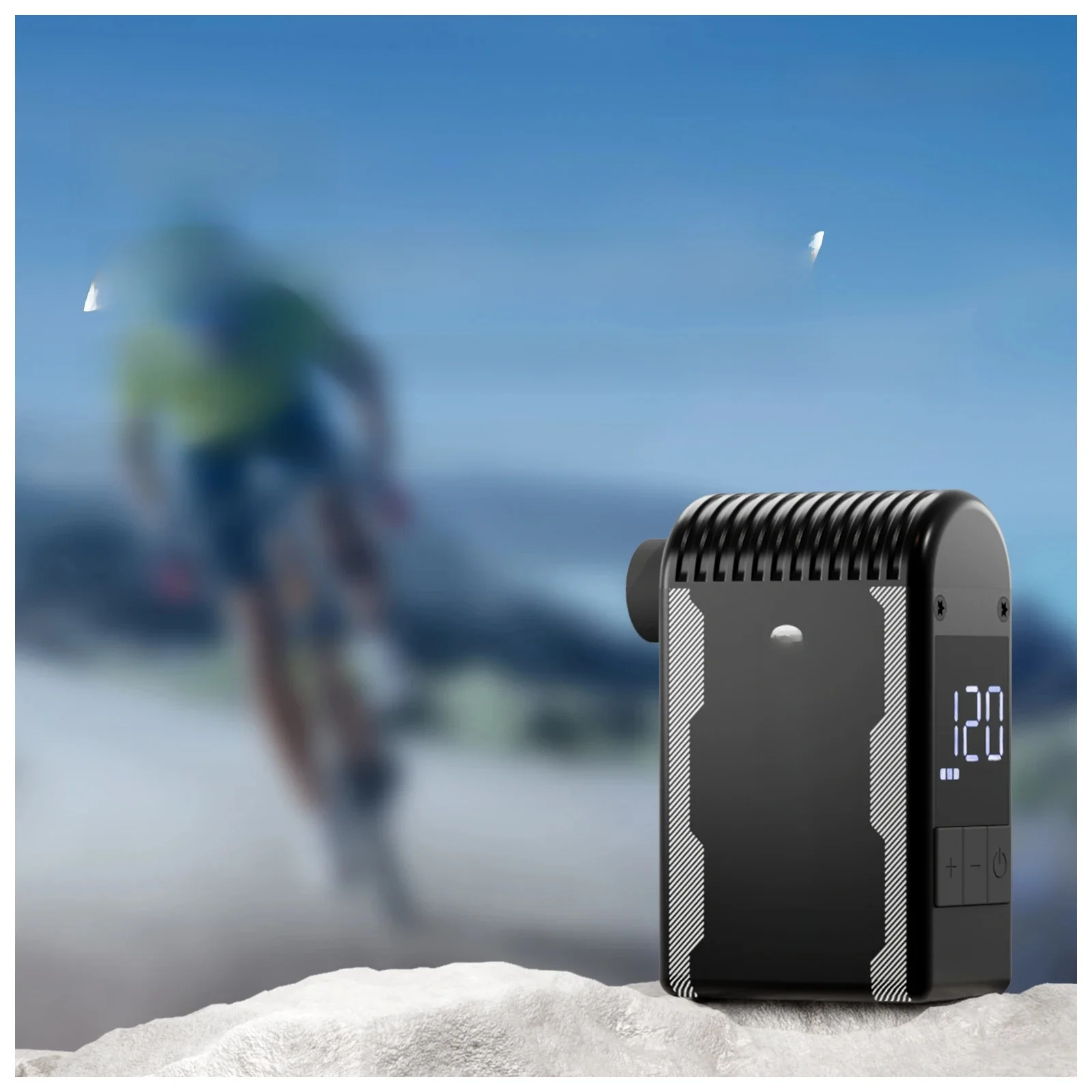 AliExpress CYCLAMI A2S Mini Electric Air Pump 120 PSI Portable Bicycle Cordless Air Inflator Presta Schrader Valve Outdoor Road MTB Bike