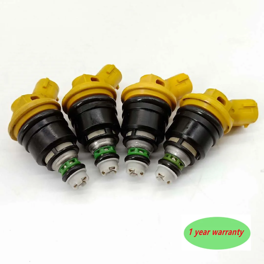 4pc 16600-AA170 Fuel Injector 800cc For JECS/Subaru Sti WRX GC8 2.5L Car Petrol Engine Nozzle Injection Side Feed Injector Valve