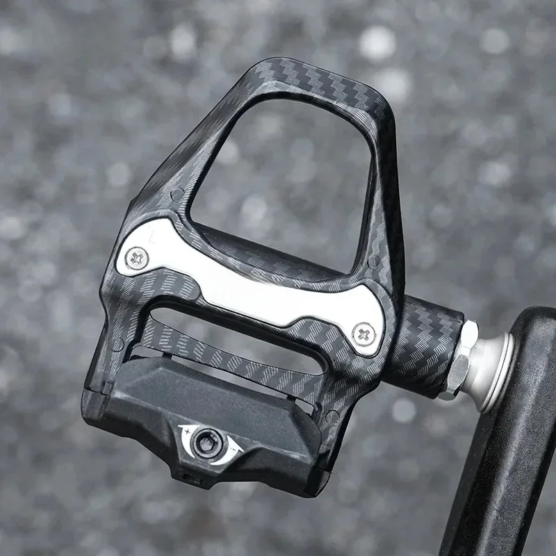 AliExpress ESLNF Road Bike Pedal Nylon Bicycle Locking Pedals Cycling Bearing Cleats Clipless Pedal for SPD SL System with Locking Plate