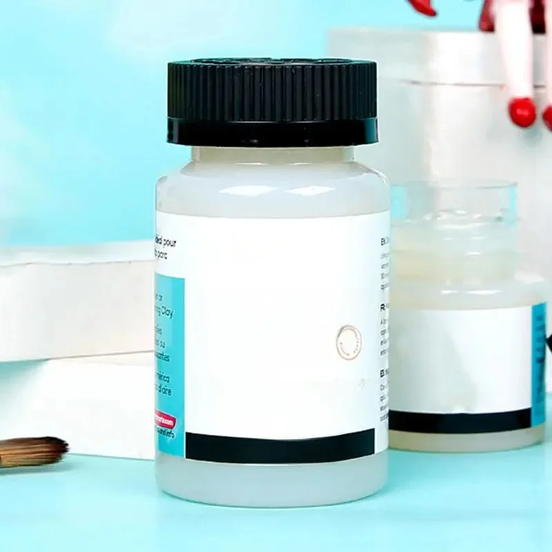 120ml Lakier akrylowy błyszczący w glinkę Lakier suszony na powietrzu Długotrwały uszczelniacz w glinkę suszony na powietrzu Wodoodporny uszczelniacz w glinkę suszony na powietrzu do błyszczących — zdjęcie 2