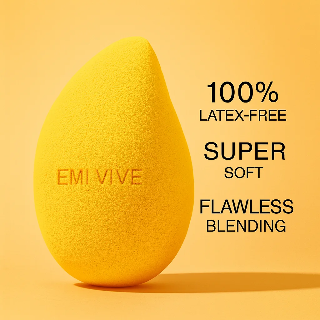 7/12/24 szt. Gąbeczek do makijażu w kształcie mango do perfekcyjnego nakładania podkładu, korektora, pudru, kremu, gąbka do blendowania makijażu, akcesoria do makijażu