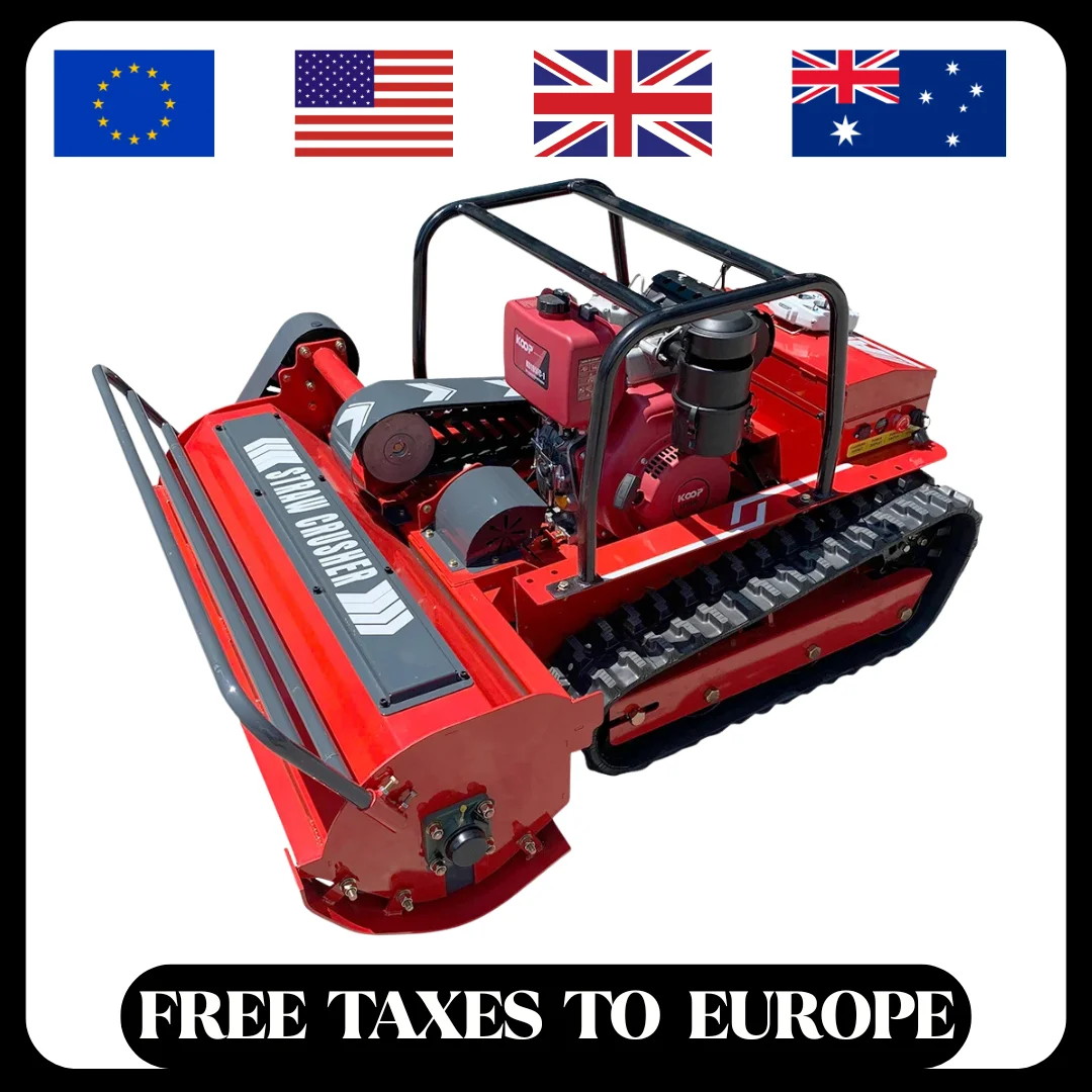 15HP дизельный двигатель газонокосилка с дистанционным управлением, соломенная дробилка, робот для Gargen Wasteland, доставка от двери до двери 15HP дизельный двигатель газонокосилка с дистанционным управлением, соломенная дробилка, робот для Gargen Wasteland, доставка от двери до двери