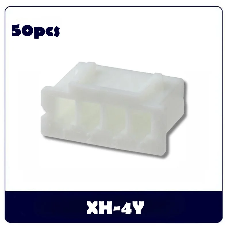 50 buah XH2.54mm 2P/3P/4P konektor Header Pin-colokan pria konektor kawat soket Wanita Terminal PCB XH-4A,XH-4AW, XH-4Y, XH-T