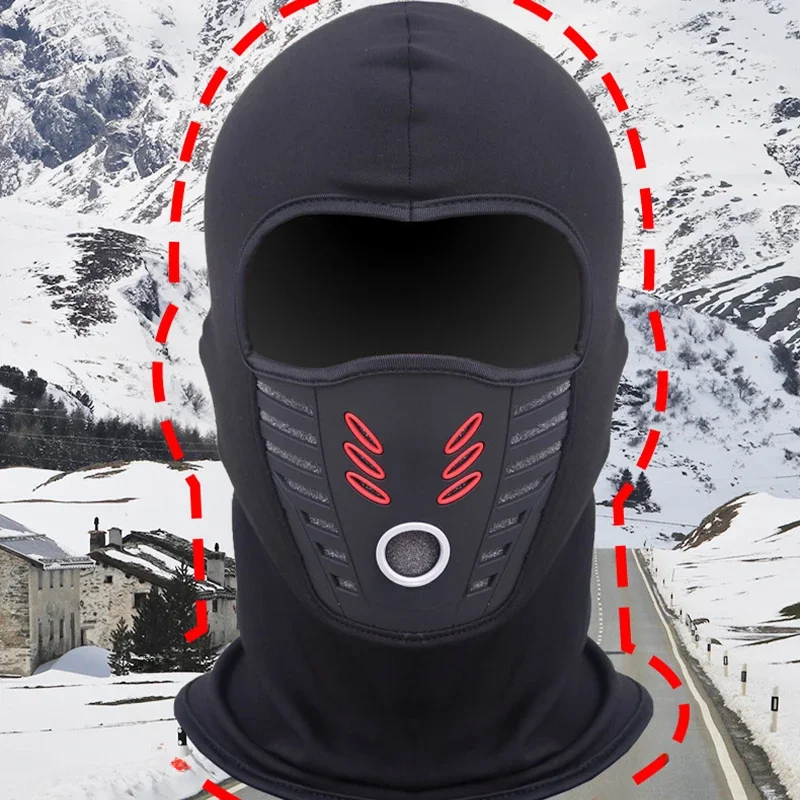 AliExpress UK PROMEND Winter Snowboard Full Face Mask Ski Cycling Balaclava for Bike Face Cover Thermal Head Warmer Hat