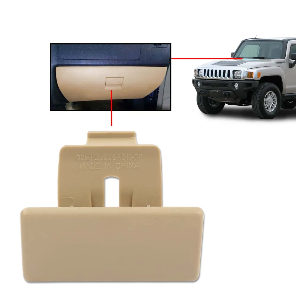 

Beige Glove Box Door Latch 10391626 New Fit for 2006-2012 Colorado Canyon H3 10391626 Strong Durable Sturdy Car