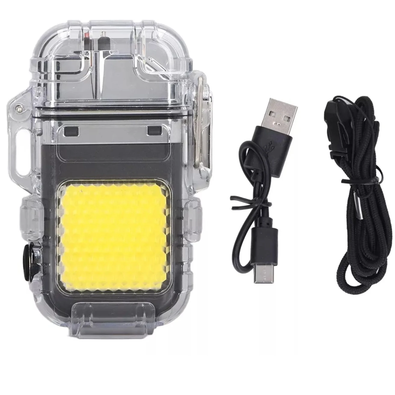 Lanterna Isqueiro Plasmático Led ، قابلة لإعادة الشحن