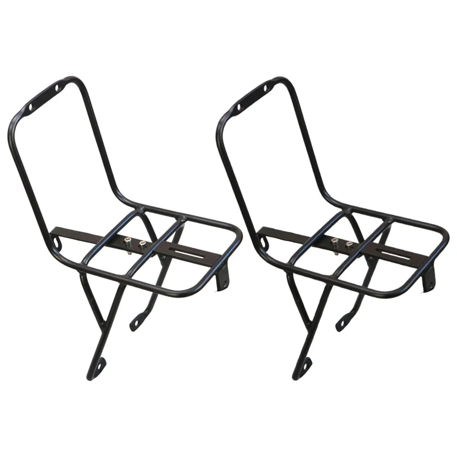 AliExpress NONE Bicycle Front Rack Aluminum Alloy Accessories Bike Front Carrier Rack for Long Distance Cycling Touring Travel Riding Black