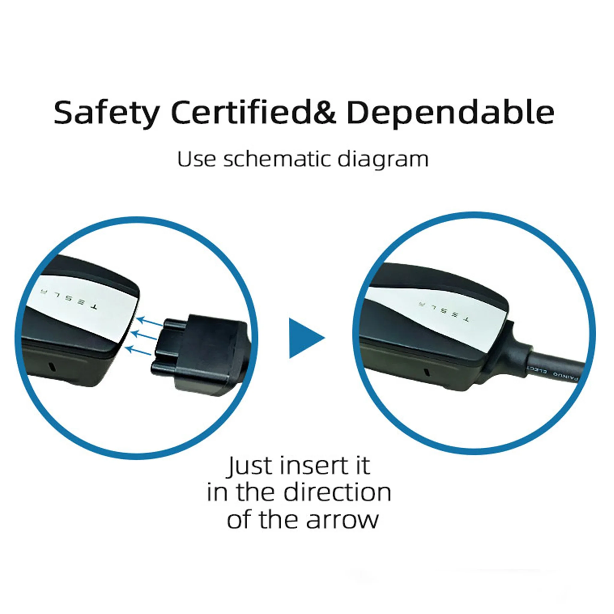 محول NEMA لـ Tesla EU 16A Schuko محول Gen 2 موصل الهاتف المحمول العالمي مع كابل TPE موديل S/Y/X/3 EV موصل