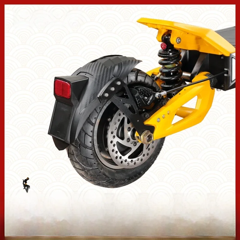 Garde-boue arrière amélioré d'origine pour VSETT 10 + VSETT10 Plus, couverture de roue de garde-boue de Scooter électrique, aile de pneu, panneau anti-éclaboussures