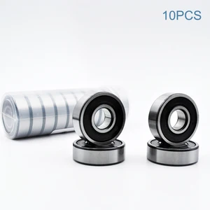 Starrkugeln Lager, Chromstahl, DDU -Miniaturlager, 6201 2RS ZZ, 12 x 32 x 10 mm, 10pcs 6 Hauptverkäufe mit 6201 2RS - №6