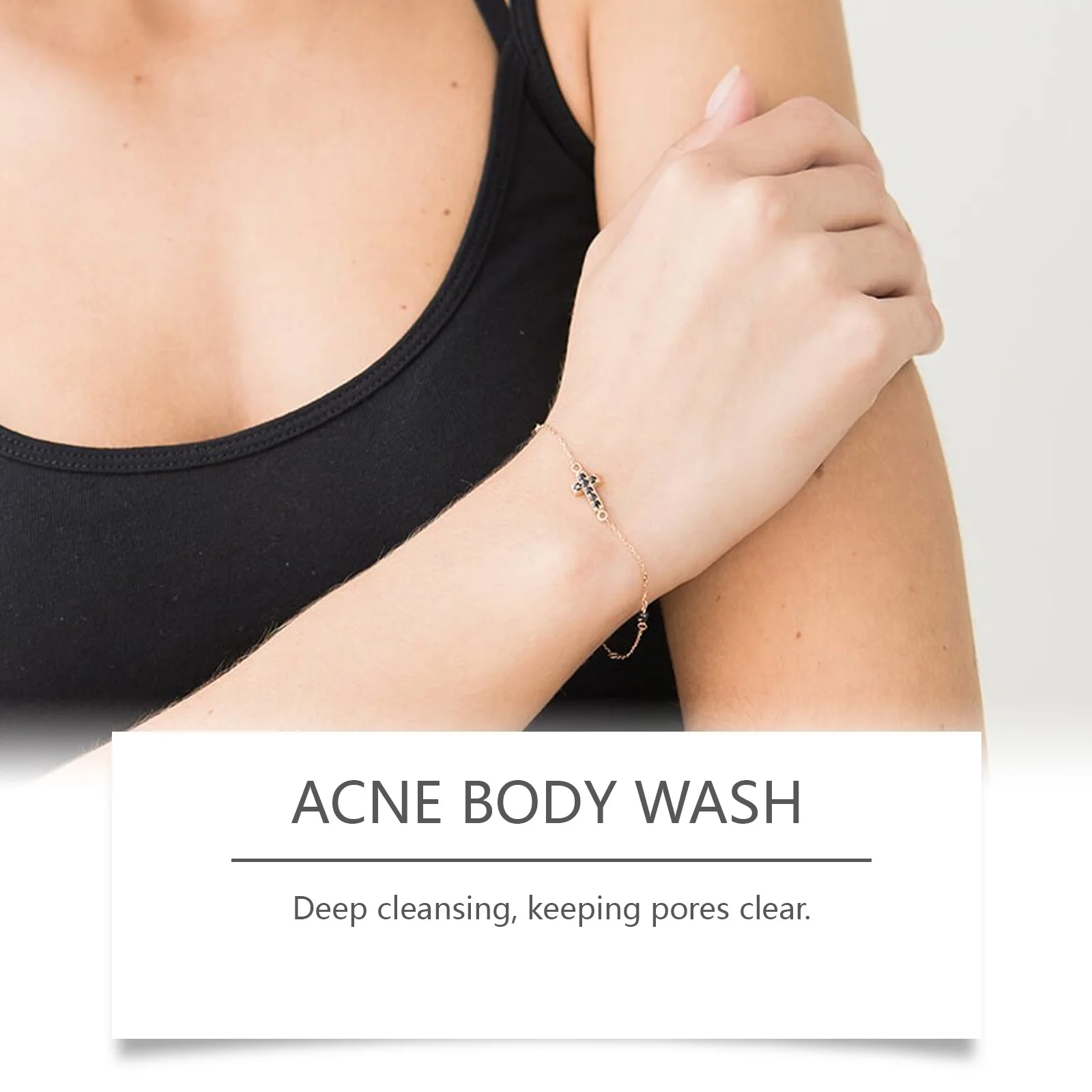 جل استحمام الجسم المهدئ من فيارلين، علاج حب الشباب، التحكم في الزيوت، منعش، تقليل الجفاف، تقشير ناعم للعناية بالبشرة، شامبو الجسم #2