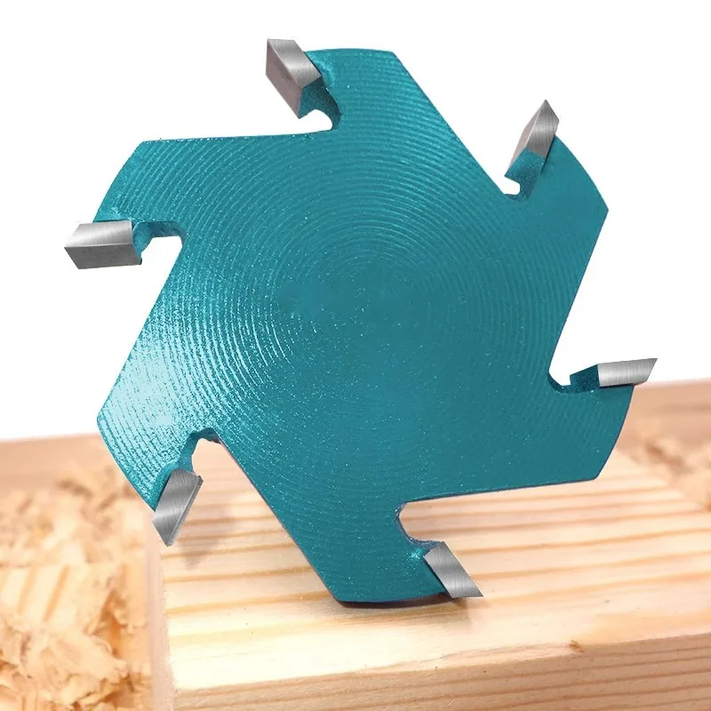 Cuchillo ranurado tipo T para carpintería con mango, cuchillo gong de aleación