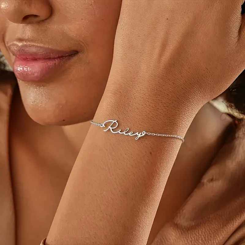 Personalized Name Bracelet For - Personalized Name Box recension och pris