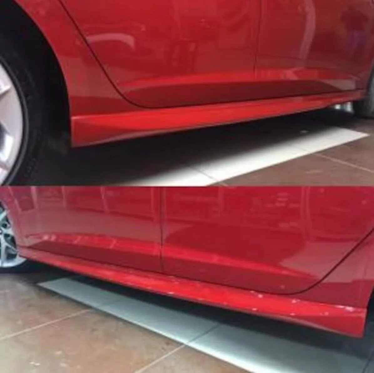 For VW Volkswagen Polo 6R For Side Skirt 2010 - 2017  Aero Style Side Skirt Abs Plastic - Auto Modify Spoiler Diffuser Wings Car