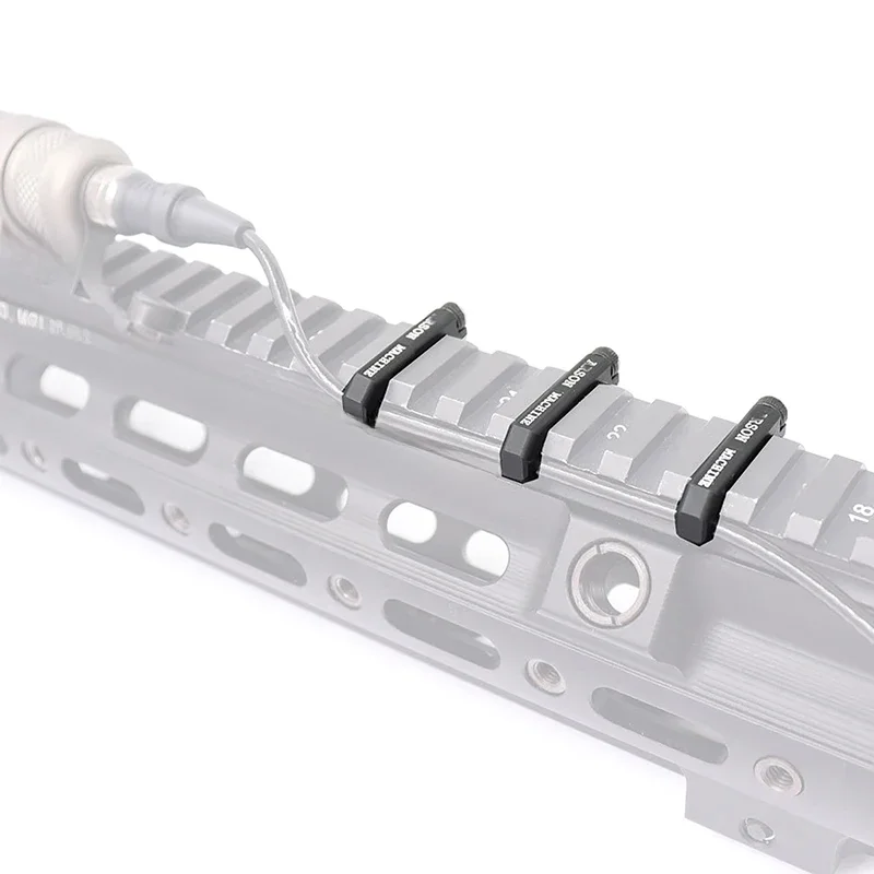 Système de guidage de fil, 3 pièces/ensemble, gestion des câbles, couvercle de Rail Picatinny, garde-main, partenaires de queue