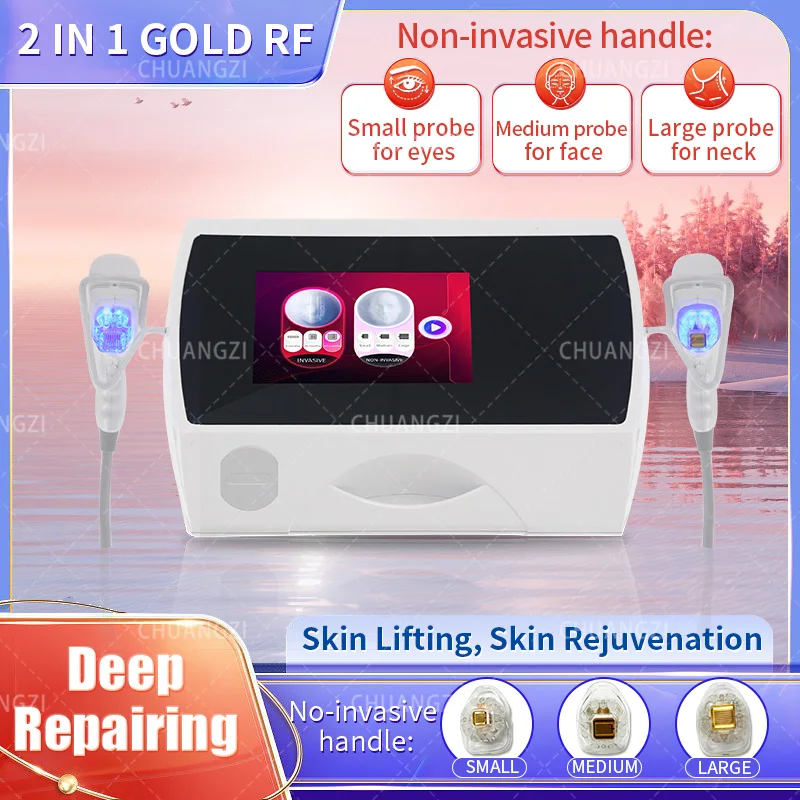 

2024 Non-Invasive Fractional Radio Frequency Micro Beauty Machine Suitable for Stretch Marks, Scars, and Acne Removal Facial Lif