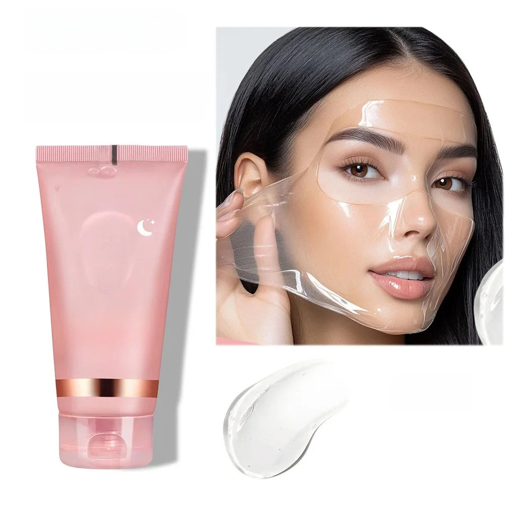 Collageen Wikkelen Peel-off Masker Verjonging Hydraterende Verhelderende Koreaanse Gezichtsmasker Maak Glowy Huid Elasticiteit Gezichtsmasker - afbeelding 2