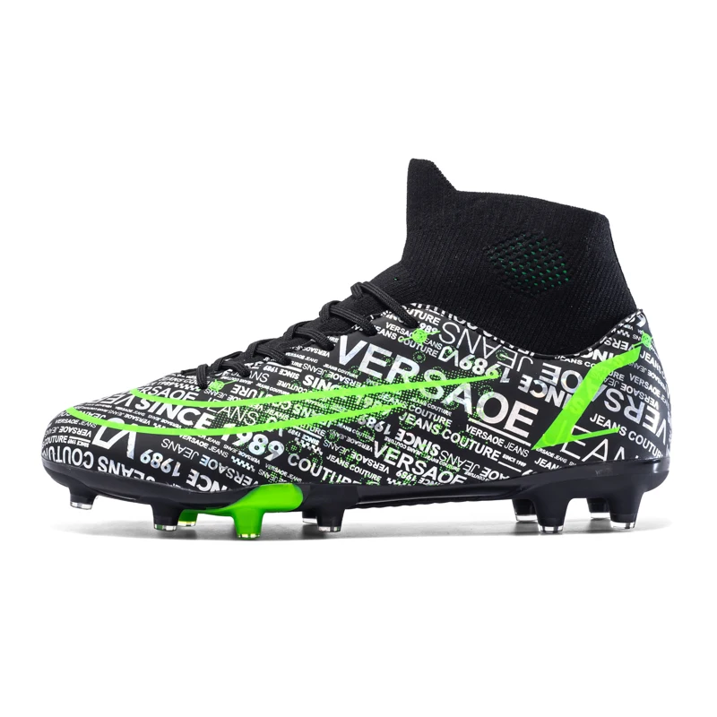 

New Men Soccer Shoes Sports Fast Futsal Soccer Tennis Artificial Grass Training Soccer Cleats Sneakers AG/TF Kids Football Boots