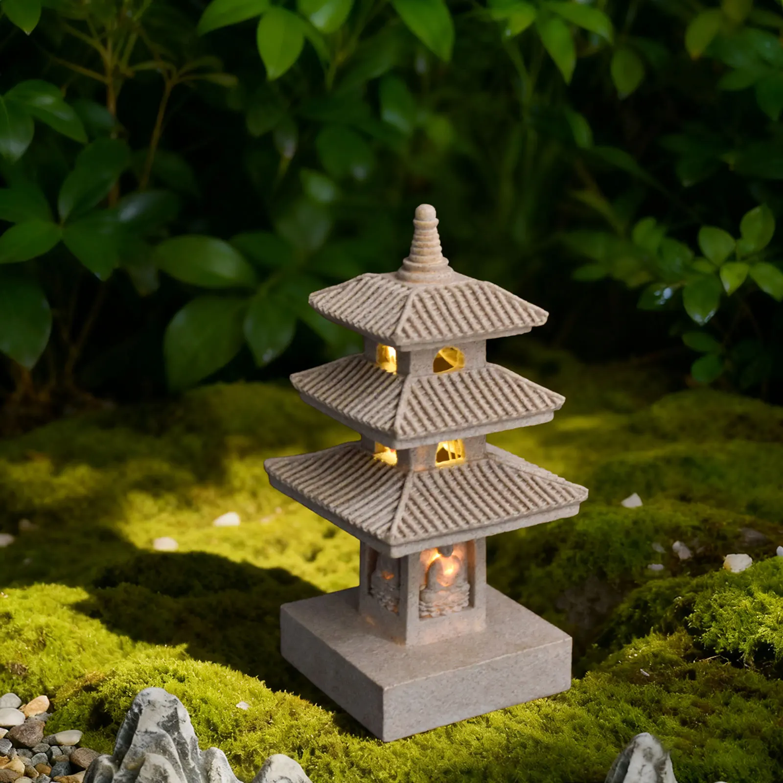Solarna Pagoda Lampion Ogrodow – Home Security Yard Sign recenzja i cena