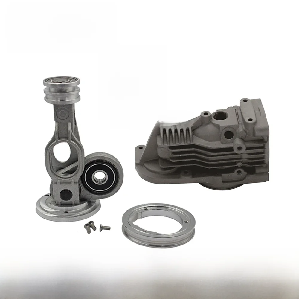 Sprężarka zawieszenia pneumatycznego / korbowód / pierścień tłokowy Mercedes Benz W164 W221 W251 W166 A1643201204 A2213201304 — zdjęcie 2