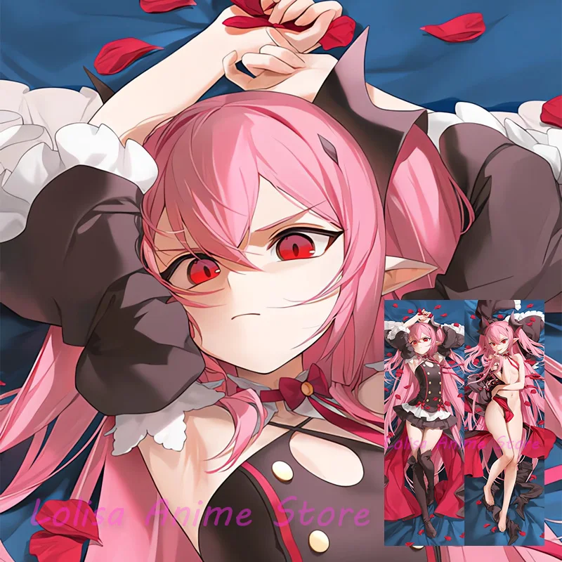 

Dakimakura Krul Tepes Owari no Seraph Anime Body Pillow Cover Double-Sided Print Pillowcase Life Size Birthday Gifts