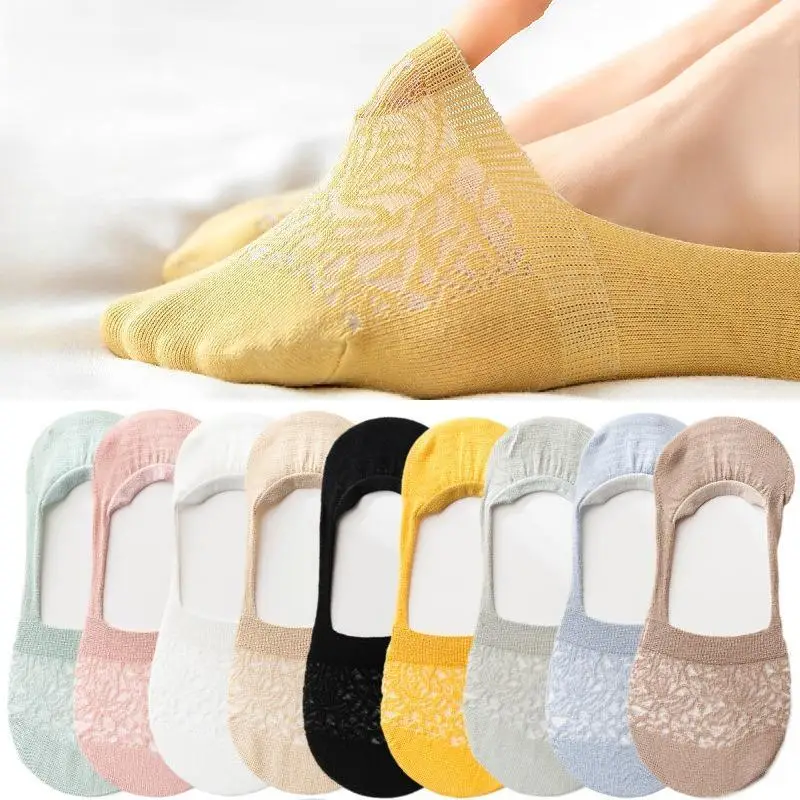 20 pares de calcetines de encaje de colores mezclados, combinación de colores frescos, ligeros para deportes y ocio, adecuados para ejercicio diario