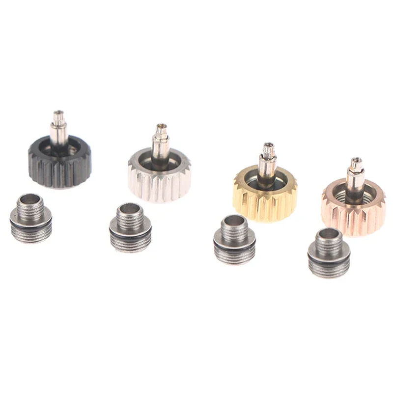 Couronnes de montre Rolex 5.3mm/6mm, 1 pièce, remplacement étanche, outils de réparation assortis, couronnes de montre de haute qualité