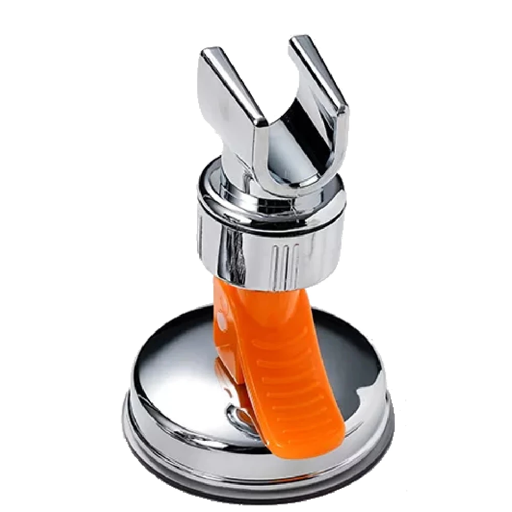 シャワーヘッドホルダー真空吸盤ハンドヘルドショールームブラケット調整可能360 ° 回転シャワーヘッドホルダー