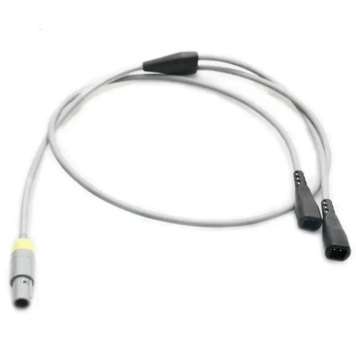 Compatible with F   & P  Heater Wire Adaptor humidifier Heated Breathing Circuit Repeated Heater Wire Cable