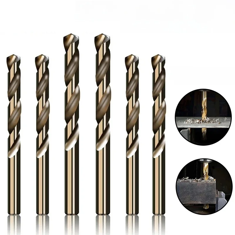 M35 Zestaw wierteł krętych 5% kobaltu 3/4/5/6 mm Wiertła rdzeniowe HSS-Co Narzędzia do wiercenia otworów do metalu, stali nierdzewnej i drewna — zdjęcie 2