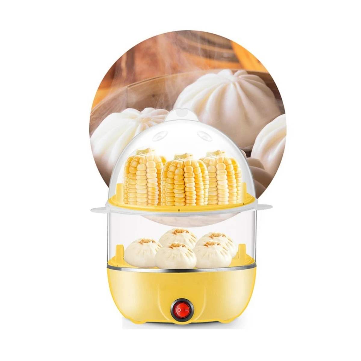 غلاية بيض بخارية، غلاية متعددة الوظائف بطبقتين