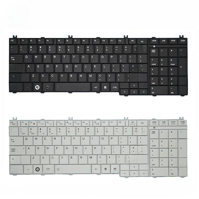Nowa klawiatura do laptopa Toshiba Satellite C650 L650D L660 L655 L650 L750 L755 C655 C660 — zdjęcie 2