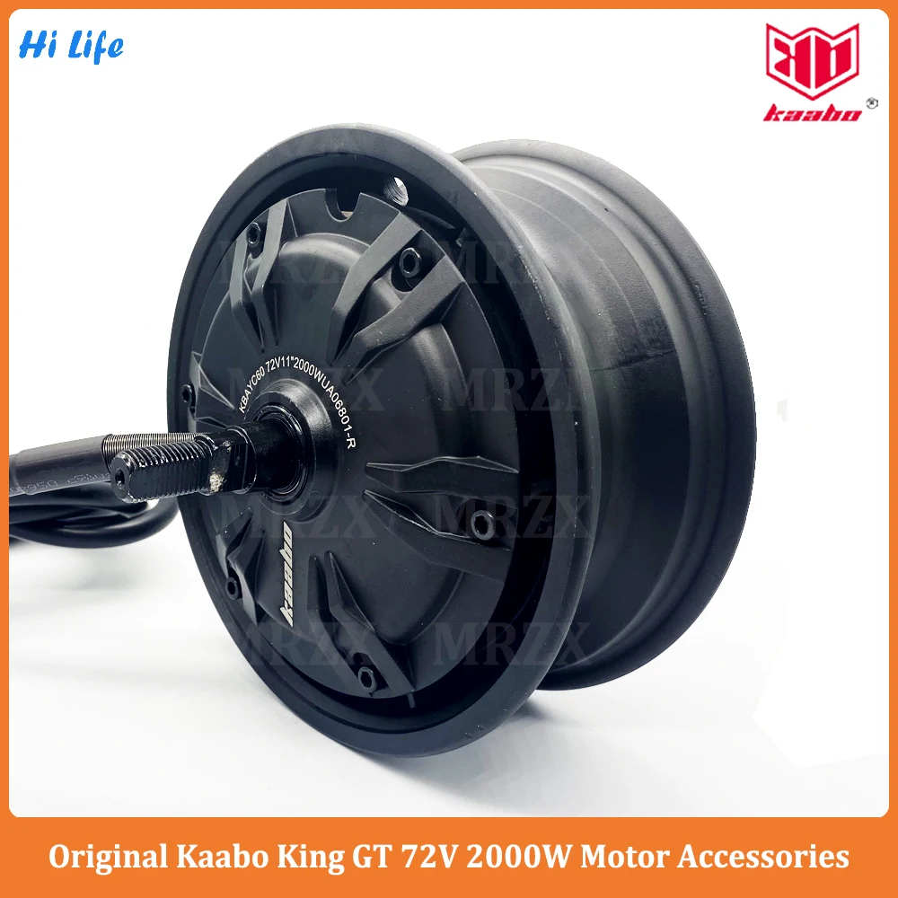 Original Kaabo King GT Pro pro+ 72V 2000W Front Rear Motor 11inch With Hall 72V2000W Motor for Kaabo King GT E-Scooter