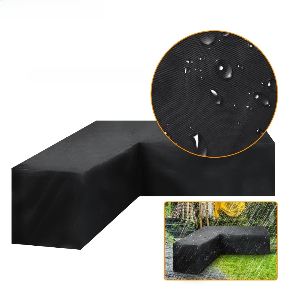 Beste tuin L-vorm meubelhoes Universele hoezen Tuinmeubelset - afbeelding 2
