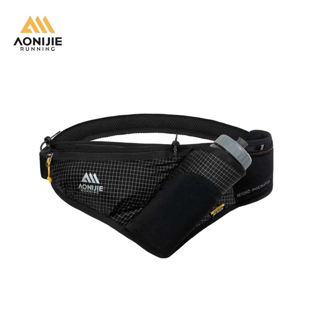 AONIJIE FM2501 Running Water Bottle Waist Pack Sports Belt Hiking Marathon Cross Country Outdoor Cell Phone Pouch