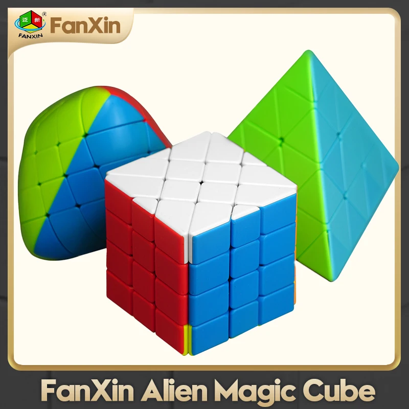 Fanxin Professional 3x3x3 Magic Speed Cube, Colorful Twisted Puzzle , twist Developing Intelligence Toy Educational for Children