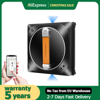 Window Cleaning Robot Liectroux YW910,Double Water Spray,Laser Sensor,Home Floor Windows Robot Vacuum Cleaner,App&Remote Control